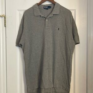 Polo by Ralph Lauren Men's Light Gray Shirt XL